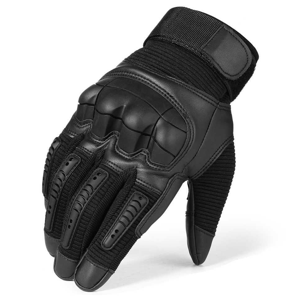 M/L/XL/2 X L Leezo Unisex Motorrad Handschuhe Full Finger Touchscreen Handschuhe für Radfahren Racing Klettern Wandern Outdoor Handschuhe mit Reflektierende Design- 
